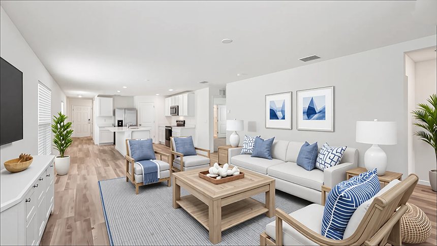 Harper plan — new D.R. Horton home in Emerson Pointe